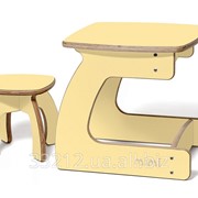 Комплект стульчик+стол 1-3 лет Карапуз фото