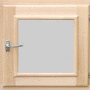 Окно Липа стеклопакет/термозакаленное стекло 400мм/400мм фото