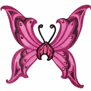 Аксессуар для праздника Forum Novelties Розовые крылья бабочки