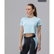 Женская спортивная футболка Intense PRO FA-WT-0102, голубой, FIFTY - M