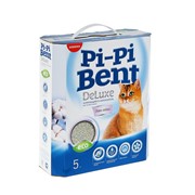 Наполнитель комкующийся Pi-Pi-Bent “DeLuxe Clean cotton“, 5 кг фото