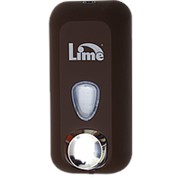 Диспенсер д/жидкого мыла LIME Color 0.55л, заливной, коричневый (А 71401MAS)