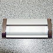 Ручка мебельная врезная алюминиевая фото