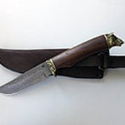 Нож “Куница“ (малый) дамаск фотография