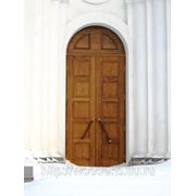 Двери для храмов и церквей из дуба и ясеня фото