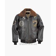 Куртка G-1 Top Gun Leather Bomber Jacket G1TG фото