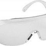Очки защитные открытого типа DEXX, прозрачные, поликарбонатная монолинза, с боковой вентиляцией фото
