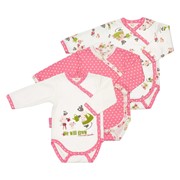 Комплект боди Маленькая садовница 3 шт фото