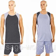 Форма баскетбольная мужская двусторонняя однослойная Unite (рост 160-190 см,серый) фото