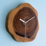 Часы из дерева фото