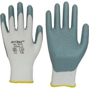 Перчатки NITRAS® 3510 Перчатки трикотажные, вспененный нитрил, полуоблитые фото