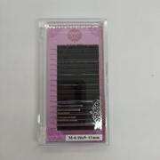 Черные ресницы Enigma микс 0,10/M/9-11 mm (16 линий) фото