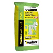 Штукатурка Weber-Vetonit TT40 25 кг фото