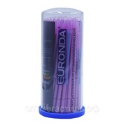 Аппликаторы (микробраши) Euronda Ultra Fine лиловые 100/144уп. фото