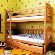 Кровать детская Артур 90*200 (Натуральное дерево)