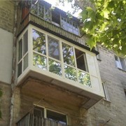 Остекление балконов, французский балкон, остекление оконных проемов фото