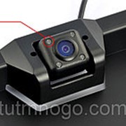 Номерная рамка с камерой заднего вида CAM-RV (черная) (ИК подсветка)