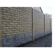 Забор бетонный мрамор глянцевый