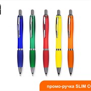 Ручка SLIM COLOR рекламная с логотипом, промо-ручка фото