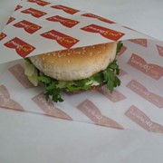 Обёрточная бумага для гамбургеров фото