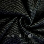 Кашемир крупная елочка N21095 темно-серый фото