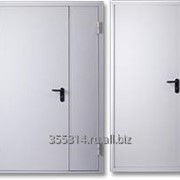 Двери металлические противопожарные EIS 60, одностворчатые /двустворчатые фото