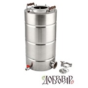 Куб Добровар 29 литров ТЭН-кламп 2" 5 шпилек