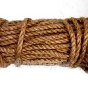 Веревка джутовая (10мм) 50м фото