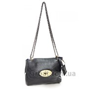 Женская сумка 7005-1 Black кожа фото