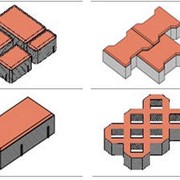 Пресс-формы для производства бетонных изделий: тротуарной плитки, элементов ландшафтной архитектуры фото