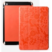 Gissar Flora Leather Case for iPad Mini Orange (36686) фото