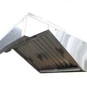 Зонт вытяжной с приточным блоком фото