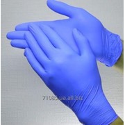 Нитриловые перчатки для косметологии и медицины Польша, 100 шт. фото
