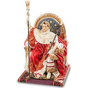 Скульптура Наполеон на императорском троне (Жан Огюст Доминик Энгр)/Великие люди 17х27,5х16,5см. арт.WS-726 Veronese фотография