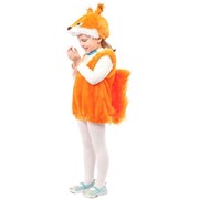 Карнавальный костюм для детей Волшебный мир Белка (с хвостом) детский, 104-134 см
