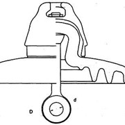 Изолятор подвесной фарфоровый СФ70-А фото
