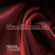 Ткань Органза (бордовый) 5614 фото