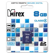 Карты памяти SDHC MIREX 8GB