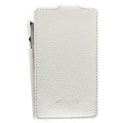Кожаный чехол для Sony Xperia E / C1505 / E dual / C1604 / C1605 Melkco Leather Case - Jacka Type (White LC) фото