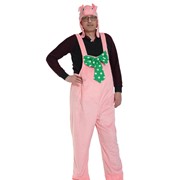 Карнавальный костюм Карнавалофф Поросенок взрослый, 48-52 фото