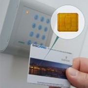Пластиковые карты с чипами фотография