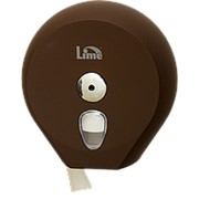 Диспенсер д/туалетной бумаги LIME Color 200м коричневый