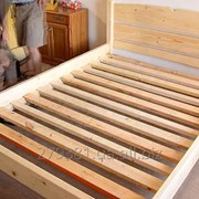 Кровать двуспальная деревянная 4 см толщина дерева