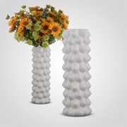 Керамическая Белая Ваза “Extravaganzza“ 44.5 см. фото