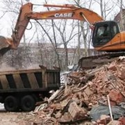 Демонтаж и утилизция строительного мусора фото