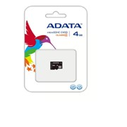 Карта памяти A-DATA 4GB Class4 без адаптеров , micro SDHC фото