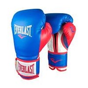 Перчатки боксерские Everlast Powerlock P00000727-12 12 унций синий/красный фото