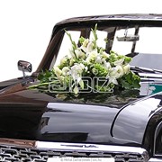 Декорацыя свадебных автомобилей. фотография