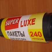 Пакет для мусора 240L “Super LUXe“ (А10) (ч) фотография