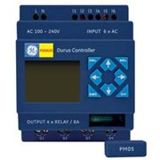 Контроллер (ПЛК, PLC Durus, питание 85 - 264 VAC, 12 входов AC / 8 выходов (реле 8 A), расширяемый, с диспелеем/клавиатурой GE Fanuc IC210DAR020